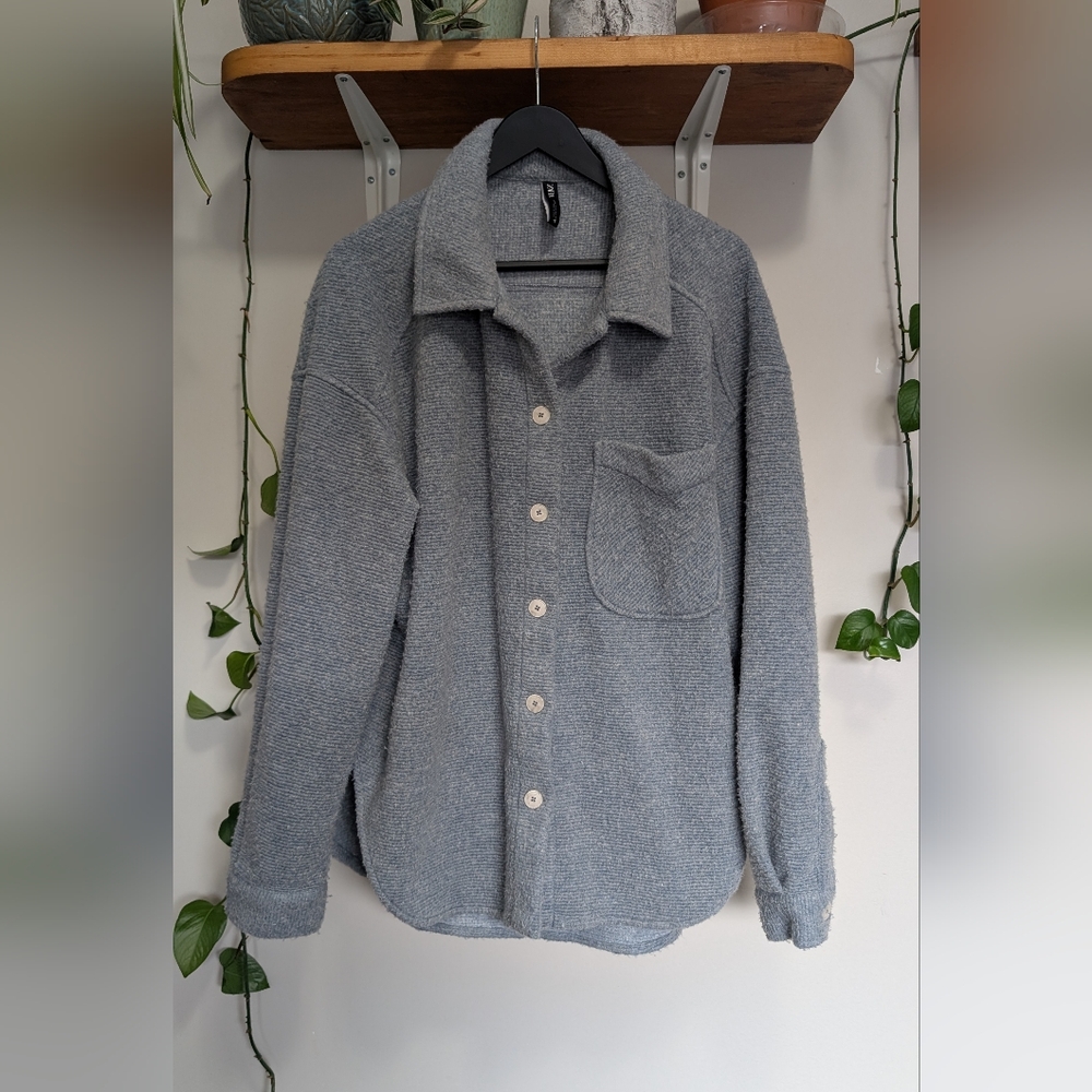 ZARA Blue Shacket